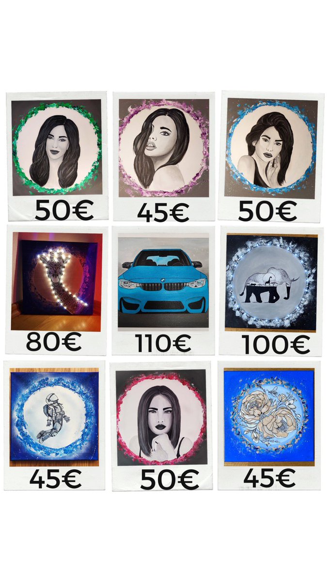 🔥 ART SALE 🔥 More information on my Facebook and IG page. - LyricWorkshop. 
DM me for prices and shipping details. Xoxo, Lyric: ❤️ facebook.com/18107599946135…