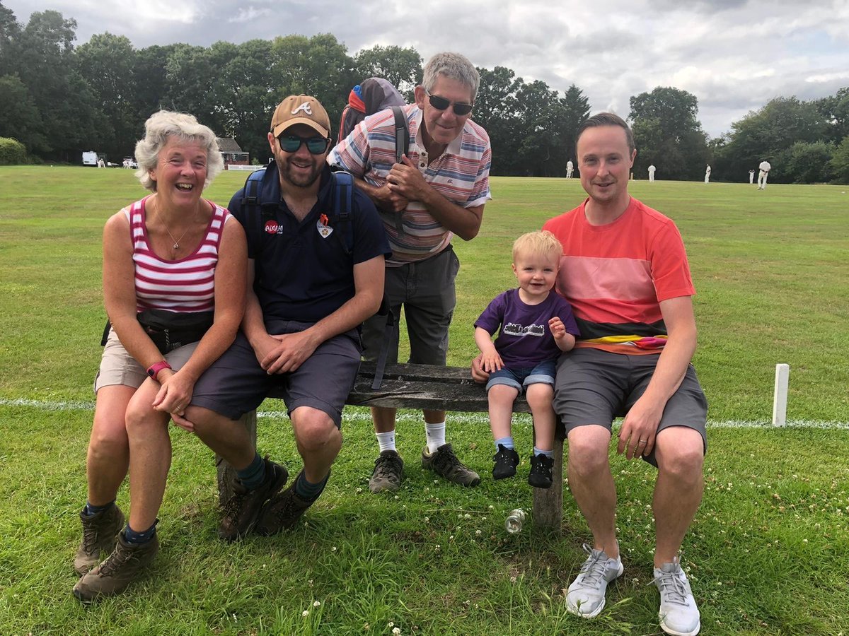 CricketDerbys's tweet photo. 🚶 Walkathon Week Update🚶
Huge shout out to Jan and Dave Hill who are participating in the Walkathon Week all the way from Hertfordshire! 😃
They completed their 20 miles as they did it all in one day! The route they planned visited 9 cricket grounds! 🏏
#WalkathonWeek (1/2) https://t.co/Kv1KFEK0qO