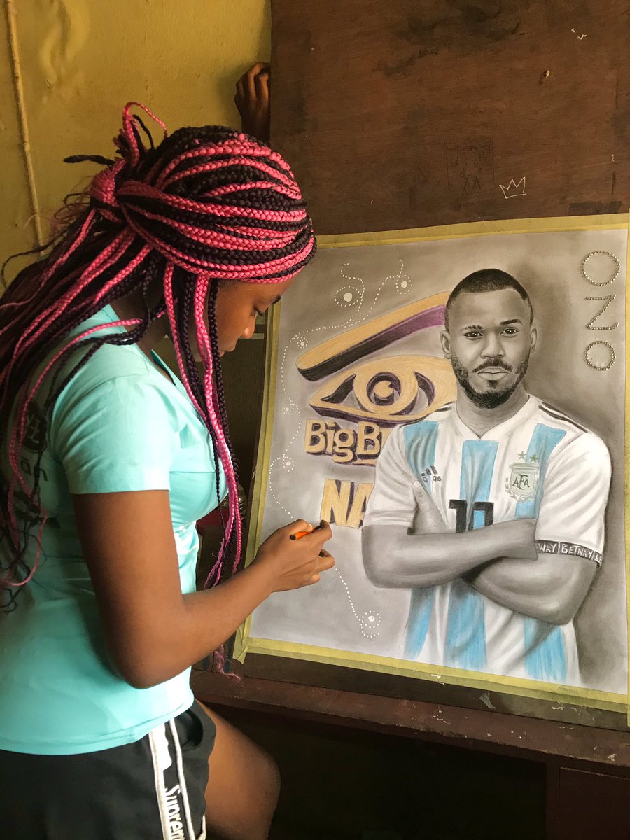 Hi guys, this is my entry for the Betway flex your ink challenge #BetwayFYI I decided to draw @OfficialOzoBBN as a footballer. Please I need your likes, comments & retweets to win this challenge 🙏 #BetwayGameOn #BBNaija #BBNaijaLockdown