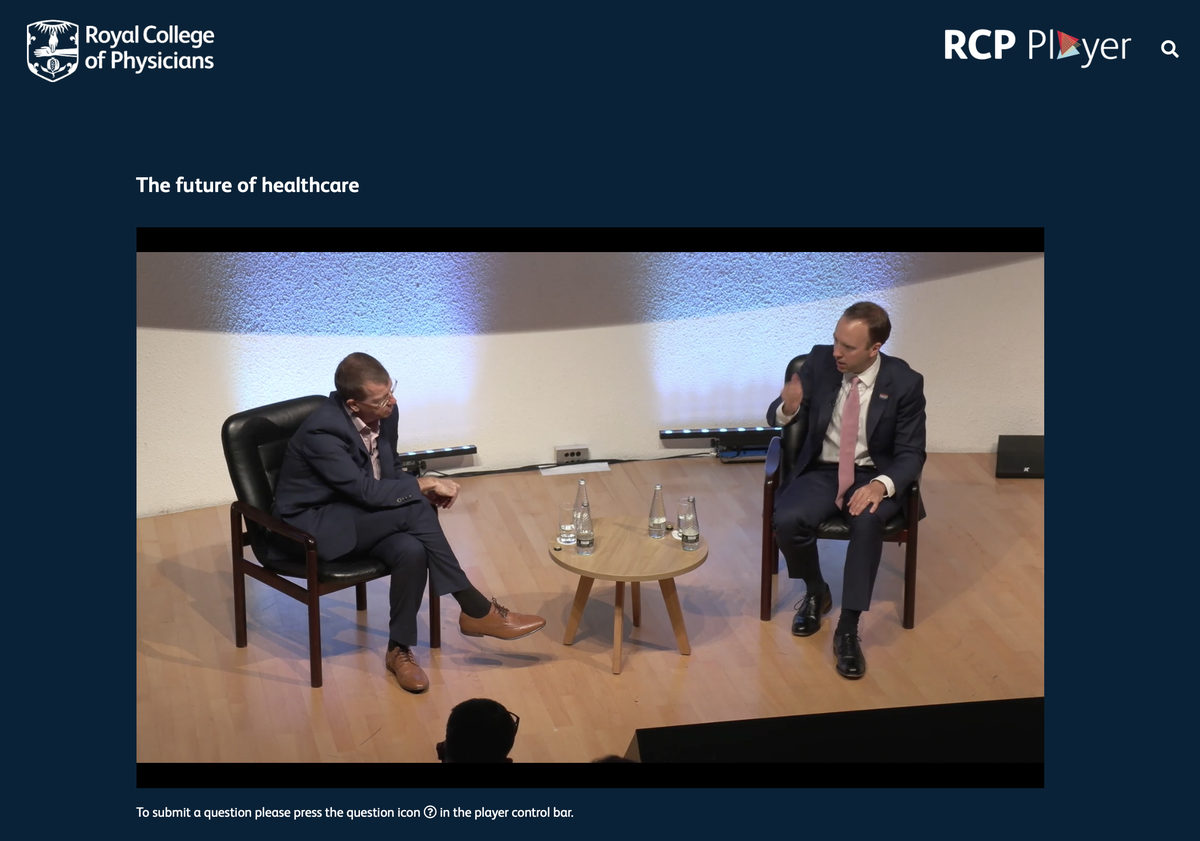 In Qs  @MattHancock talks about how pay gets in the way. I suppose someone who is rich would think that...  #OurNHSPeople  #WeAreTheNHS