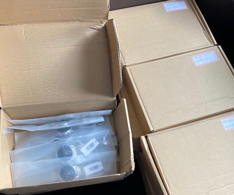 tsecrime's tweet photo. RT @CityPolicePIPCU: #PIPCU arrest two people and seize thousands of counterfeit watches from four premises n the South Wales . These arrests show that #counterfeiting is not a victimless crime https://t.co/BfoKbyVuEm