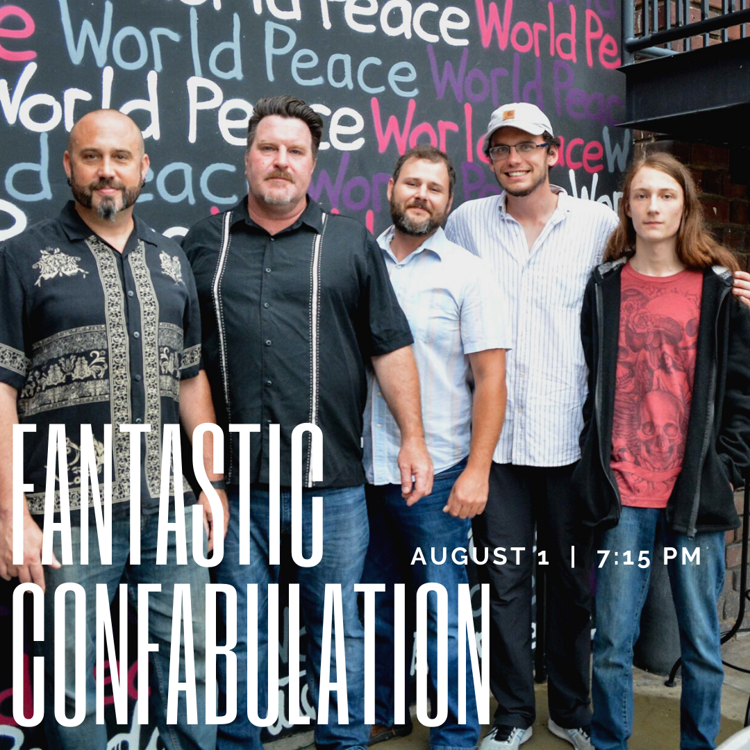 ChattUnite's tweet photo. You can't make this stuff up! Fantastic Confabulation will dazzle this Saturday at Chattanooga Unite. Fantastic Confabulation is a hi-energy 5 piece band from Chattanooga. See ya at Tennessee Riverpark!
#localbands #localfoodtrucks #coldbeer #livemusicrocks #maskupCHA https://t.co/FvQL7FEpD2