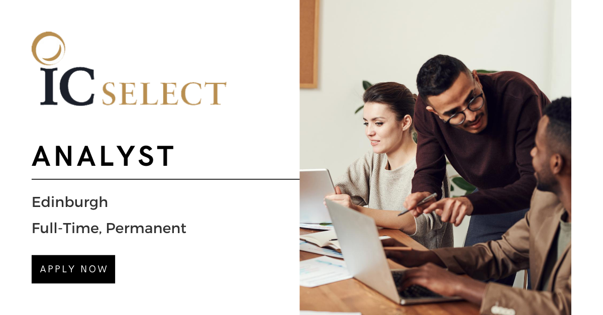 AAIEmploy's tweet photo. .@IC_Select is looking for a hard-working #Analyst in #Edinburgh who has an interest in data analysing in the finance sector. The ideal person will have good basic math skills &amp; communication skills.⠀⠀

Apply - https://t.co/knVZQzAyYo

#Jobs #jobfairy #jobsearch #JobsHour #Job https://t.co/Z0Z2exSyp2