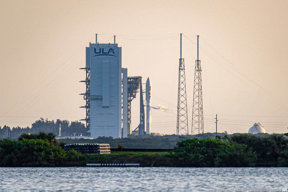 SpaceflightIns's tweet image. The L-minus 30 minute weather briefing from @45thSpaceWing is in: the Wx professionals are indicating 90% chance of "GO" conditions for launch. Our own @mhaskellphoto is on station at the Cape, ready to bring you great launch images. #GoMars2020 #GoAtlas #GoNASA @NASAPersevere
