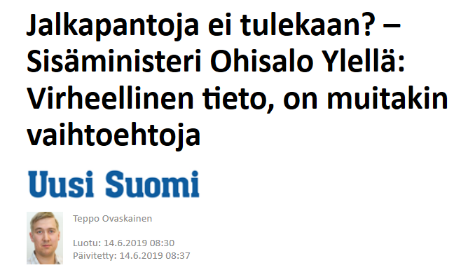 VirtaEsa's tweet photo. @MailVeikko @MariaOhisalo Alkaa #Jääprinsessa'nkin oikea karva paljastua.

2½ vuotta aikaa, ehtiiko #mariaohisalo puettaa @SuomenPoliisi't #burgha'an? https://t.co/pB6NnqhqoE