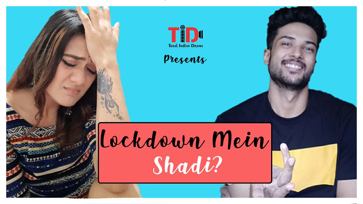 iamsidharth's tweet photo. Corona has caused limitation of public gathering in marriages reducing the chances of a lot of marriages. 

Watch this cute discussion between a couple😀 #TotalIndianDrama

https://t.co/GveGWeve7C

Do subscribe ❤️
#KasautiiZindgiiKay #funny #marriage #CoronaInIndia https://t.co/acOdCpujgI