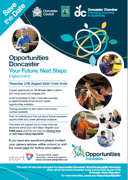 YourVoiceDonca1's tweet photo. 🌟Save the Date🌟 @OpportunitiesDN are hosting another great event, check it out! #doncasterisgreat #thursdayvibes https://t.co/kqz45qSLk7