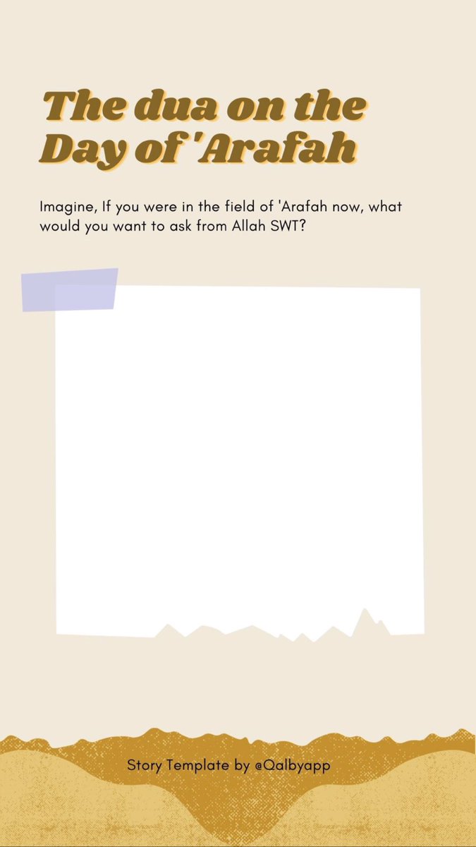 QalbyApp's tweet photo. The day of ‘Arafah ✨
#qalbyapp #igniteyourheart #withthelightofiman #rechargeyouriman #ilm #dawah #qalbyjourney #seekerofknowledge #deen #10DaysOfDhulHijjah https://t.co/n5bPoXaIaq