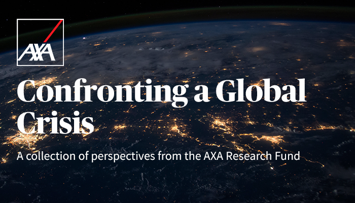 How are we confronting the #Covid19 global crisis? What impacts and lessons can we learn from it? The <a href="/AXAResearchFund/">AXA Research Fund</a> has brought together #AXA supported scientists and AXA leadership to share their perspectives in "Confronting a Global Crisis”: axa.foleon.com/axa-research-f…