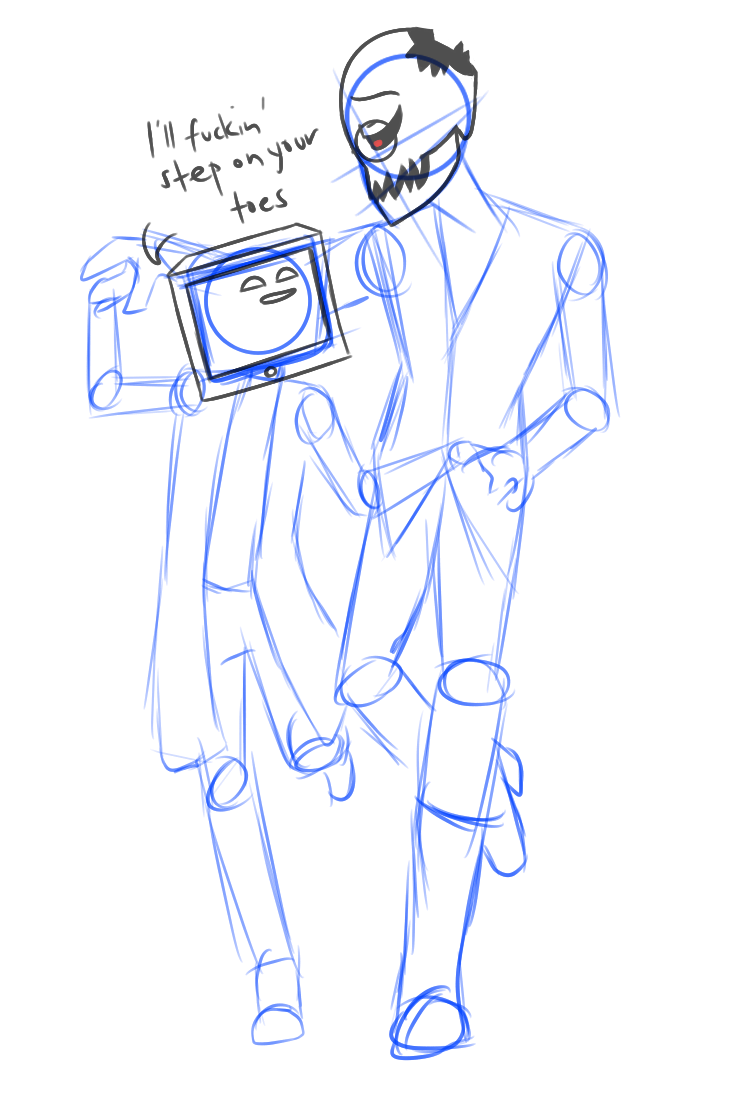 BakunawaVT's tweet photo. It's been a while since I drew these two from #Alamort but I was in a mood. We'll see if I actually finish this or if this joins my graveyard of WIPs. https://t.co/0vlpDTwfH0