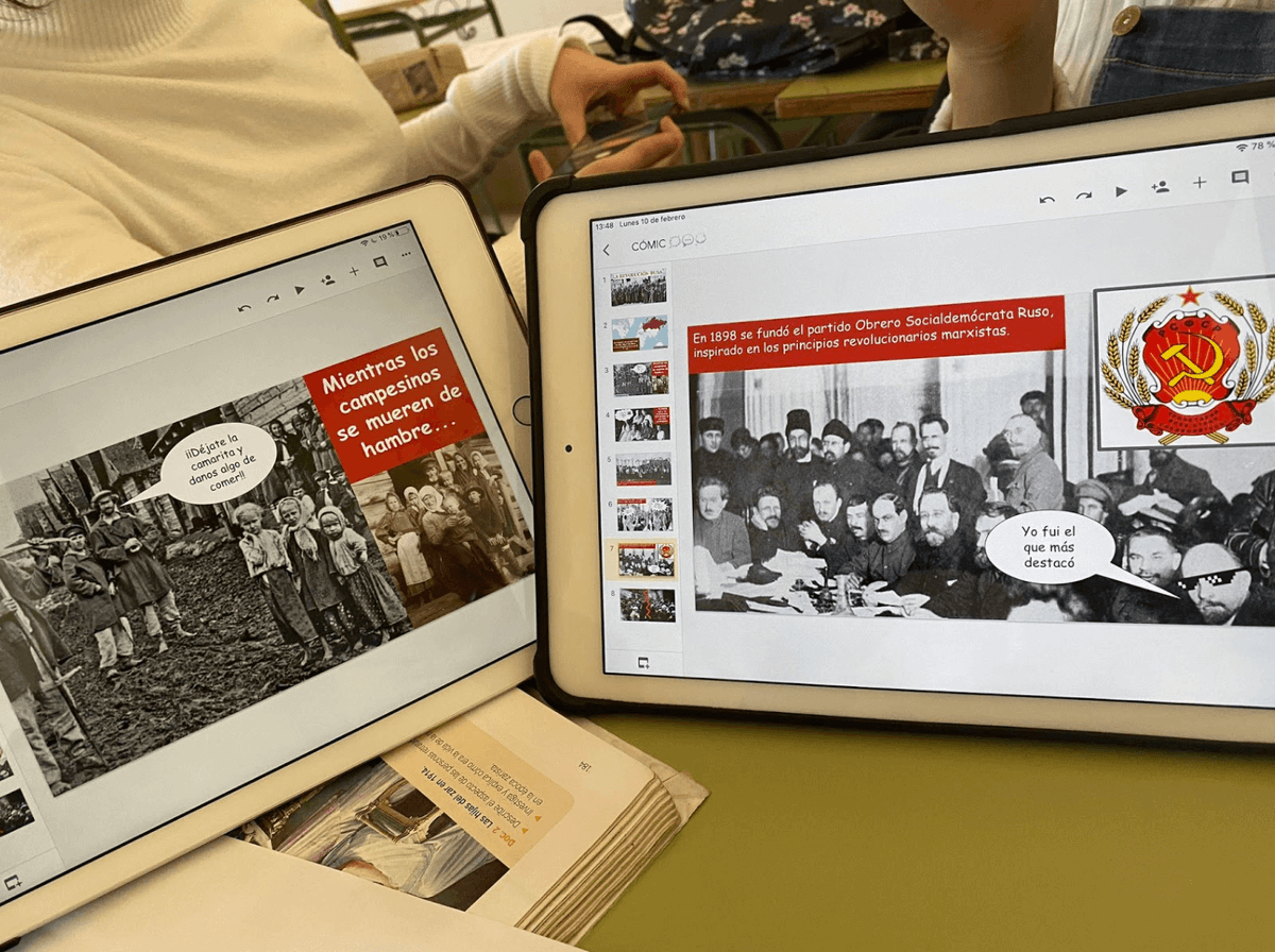 Segunda parte del artículo "Un año de REA en el IES Gabriel Miró… para aprender HMC" de <a href="/vialap69/">Vicente Alemany 🇺🇦</a> y <a href="/Jcsanchezumh/">Jose Carlos Sánchez</a>, lleno de EJEMPLOS DE PRODUCTOS para trabajar la #Historia ➡️cedec.intef.es/un-ano-de-rea-… <a href="/iesgabrielmiro/">IES Gabriel Miró</a>