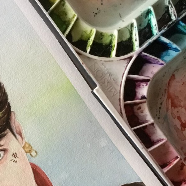 ColorHasher's tweet image. hashtag(s): #watercolor, image source: chulaynont, image: pbs.twimg.com/media/EeFWbDMU…, sampled colors: #caccc9 #e7e7e7 #b6b797 #d1d1cf #412d12 #30261d #7a3822 #ad2f23