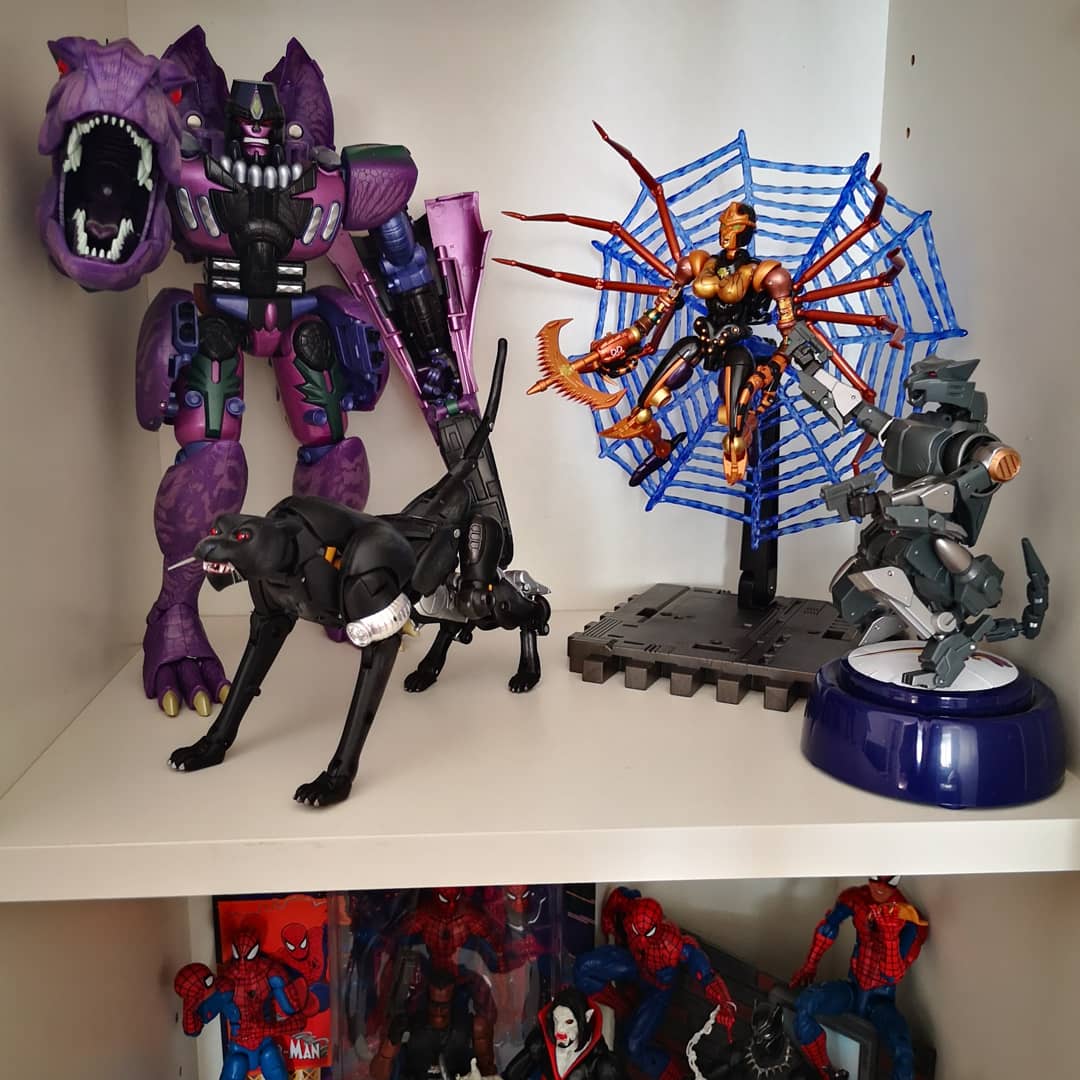Slayerfan85's tweet photo. Won't be long and we can add #Tigartron to our collection so he can join his comrades in the #BeastWars
#beastmode #Transformers #Maximals #Predicons @BeastWarsTF @transformers @tfwiki https://t.co/uHKnOtwAC6