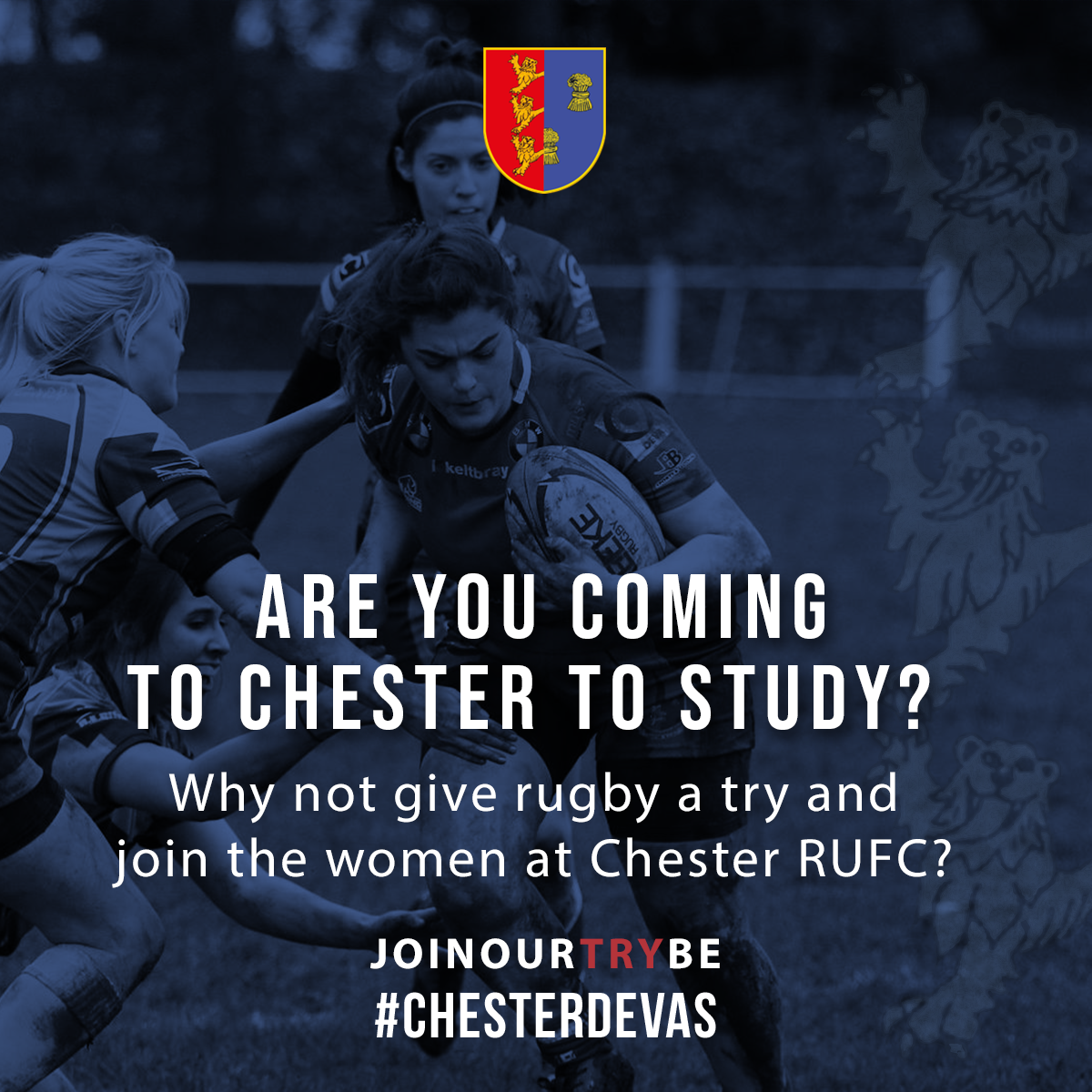 ChesterDevas's tweet photo. Are you going to be studying in Chester? Then why not come along to Chester RUFC, you can continue your rugby journey or try something new in a fun, friendly and welcoming atmosphere.  Get in touch today to find out more, DM via our social channels or email chesterdevas@gmail.com https://t.co/rY8cXqAYcn