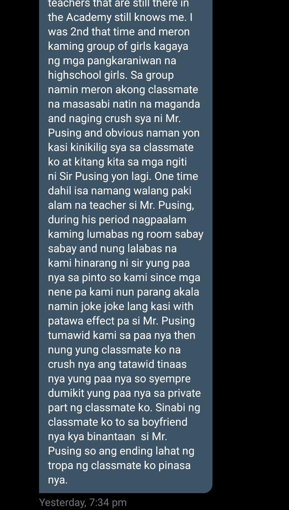 JUSTICEFORUS14's tweet photo. Victim no. 7 – 2nd year HS https://t.co/Nx7Cdqlhg9