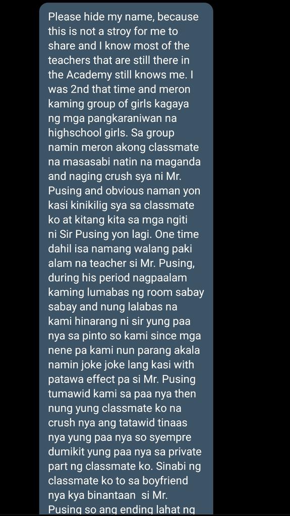 JUSTICEFORUS14's tweet photo. Victim no. 7 – 2nd year HS https://t.co/Nx7Cdqlhg9