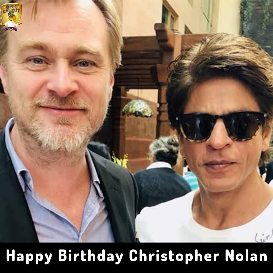 Wishing a Happy Birthday to the Legendary Director Christopher Nolan 