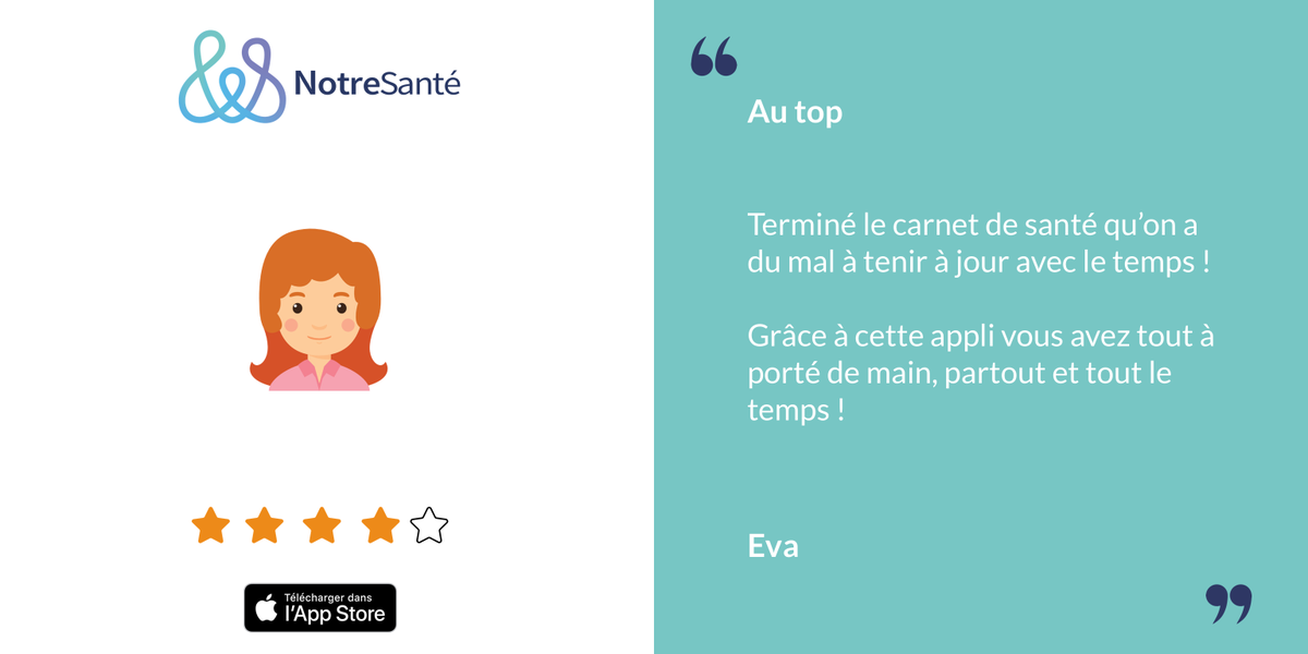GererNotreSante's tweet photo. Hello 👋  N'hésitez pas à #télécharger notre #app
@GererNotreSante et à rédiger votre avis sur les #stores comme Eva ! Votre #feedback nous tient à coeur pour nos prochaines versions ! 📱
➡️ App Store : https://t.co/6W2NfmW5JJ
➡️ Google Play : https://t.co/DURZ8vpTAb https://t.co/9yjLry505h