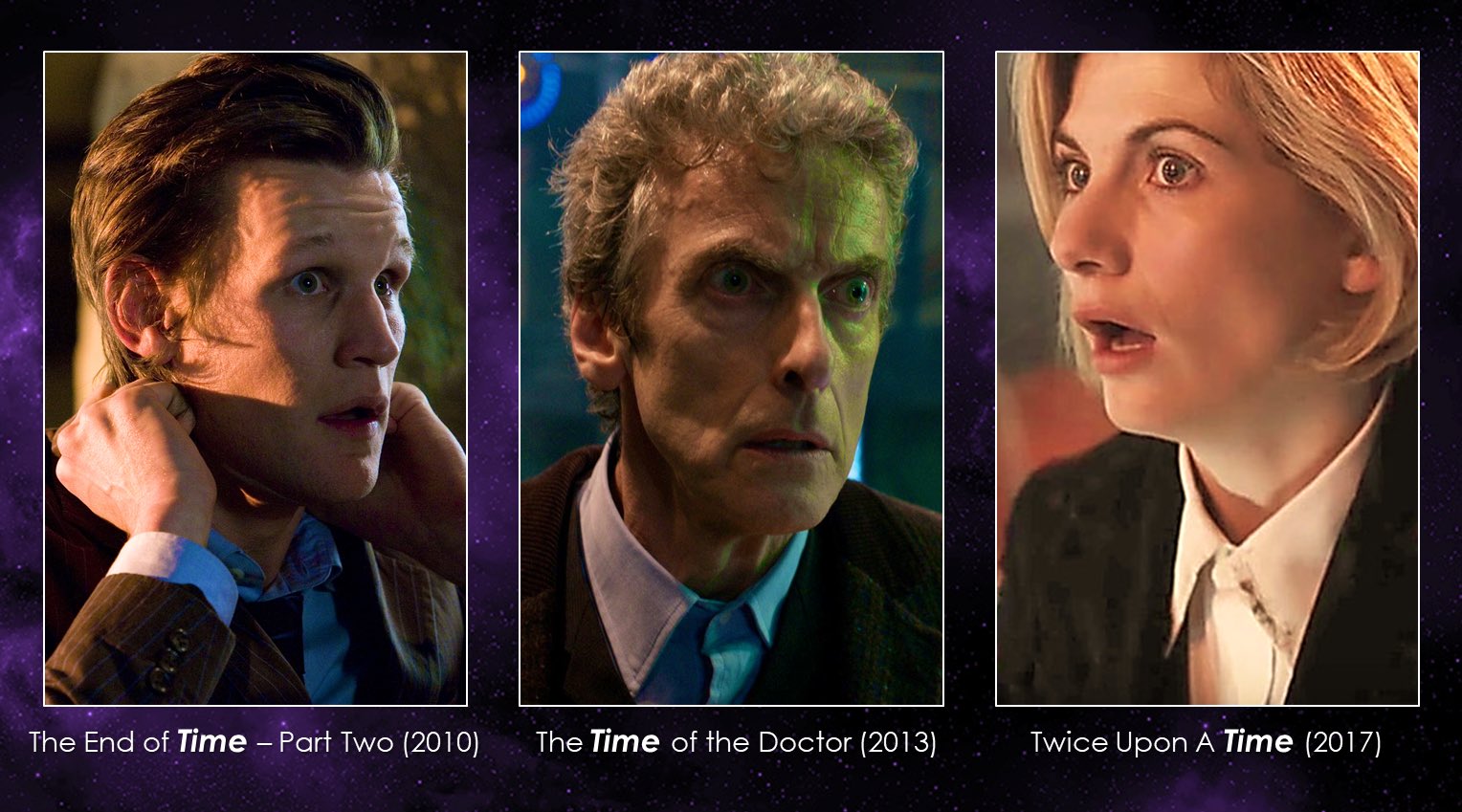 Doctor Who Infostamp Twice Upon A Time 17 Is The Third Consecutive Regeneration Episode With The Word Time In The Title Following The End Of Time Part Two 10