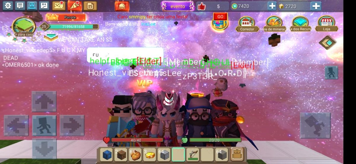 BlockmanGo's tweet photo. 🔥#TodayBGtopic
Yo bro!Happy Friendship day ❤️
💡Topic:What's the story with your bff in bg?
Tag #BGbff retweet & @BgWith .Post your Photo.
Pick 3⃣ lucky guys who have most likes.😎
Don't forget your ❤️Heart
Yeee It's me Iris🤪.We photo in my island. https://t.co/GDLciCGkE1