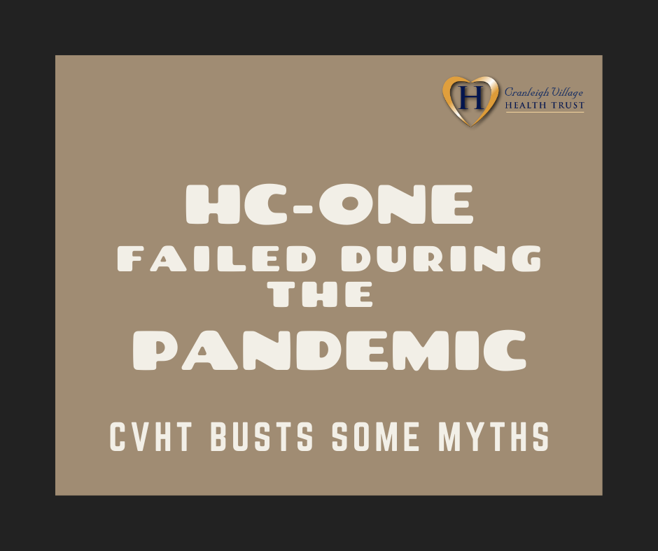 CranleighHealth's tweet photo. Another myth busted by Cranleigh Village Health Trust. All care providers faced challenges during the Covid-19 pandemic, largely because of hospitals discharging patients to homes without testing. View our virtual exhibition at https://t.co/zTAgNPUDzA https://t.co/TDxGvIFcJ7
