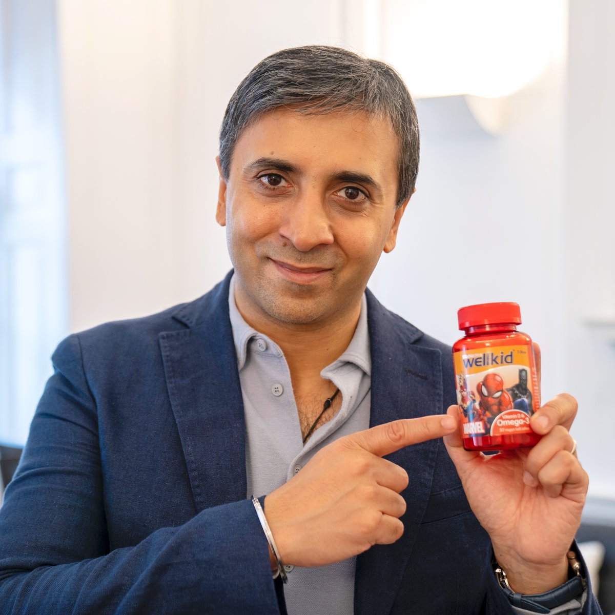 TejLalvani's tweet photo. I'm pleased to report that our Marvel x Vitabiotics collaboration has had a fantastic launch. If this Tweet gets 100 RTs, I'll share a video about how the collaboration came about. It's a great story ! https://t.co/9VCAZUKF21