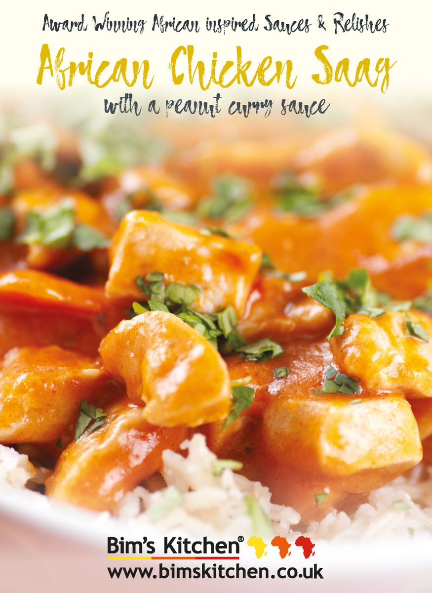 BimsKitchen's tweet photo. Recipe Idea: Chicken Saag with Peanut Curry Sauce

74885 Peanut Curry Sauce 350g only £2.70 each - available to order with Castell Howell Click &amp; Collect https://t.co/GWDq01M42B https://t.co/jEjzRu64yP