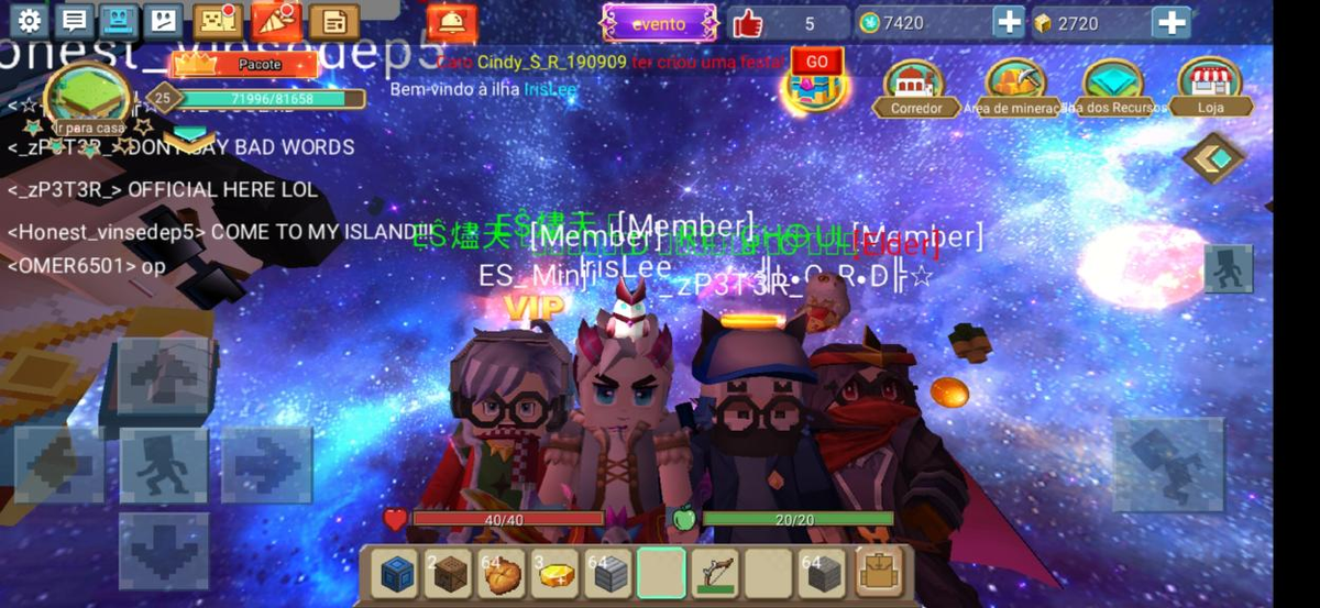 BlockmanGo's tweet photo. 🔥#TodayBGtopic
Yo bro!Happy Friendship day ❤️
💡Topic:What's the story with your bff in bg?
Tag #BGbff retweet & @BgWith .Post your Photo.
Pick 3⃣ lucky guys who have most likes.😎
Don't forget your ❤️Heart
Yeee It's me Iris🤪.We photo in my island. https://t.co/GDLciCGkE1