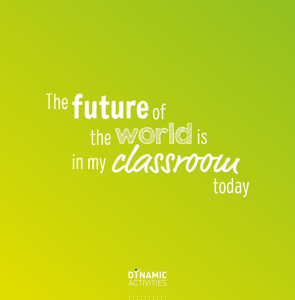 DynmcActivities's tweet photo. Goed onderwijs is ontzettend belangrijk, zowel online lessen of lessen op school. Want vergeet niet, de leerlingen die nu les krijgen zijn onze toekomst!

#quote #quoteoftheday #classroom #future #toekomst #inspiratie #inspiration #onderwijs #education https://t.co/T8ReNsZPYy