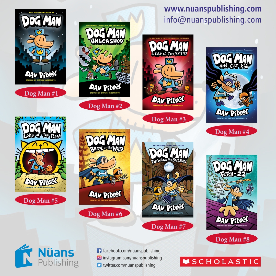 nuanspublishing's tweet photo. Dog Man! From worldwide bestselling author and artist Dav Pilkey comes the Dog Man series! Based around the canine cop who's part dog, part man, and ALL HERO.
Browse & Shop at https://t.co/9UeyyUX840
#DogMan #DoGood #DavPilkey #scholastic #nuanspublishing https://t.co/0YihvCLIjX