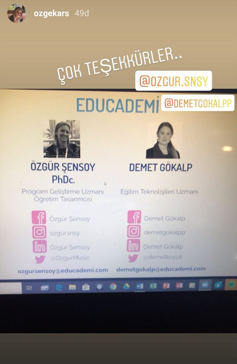 Educademi_'s tweet photo. Bu akşam gerçekleştirdiğimiz web 2.0 araçları eğitimimiz yine dopdolu geçti. Katılan tüm öğretmenlerimize teşekkür ediyoruz. 😊🙏 Bir sonrakinde yeniden görüşmek dileğiyle🍀 #educademi #edtech #web2 #UzaktanEğitim @demetkuyuk https://t.co/GTqQZePtgD