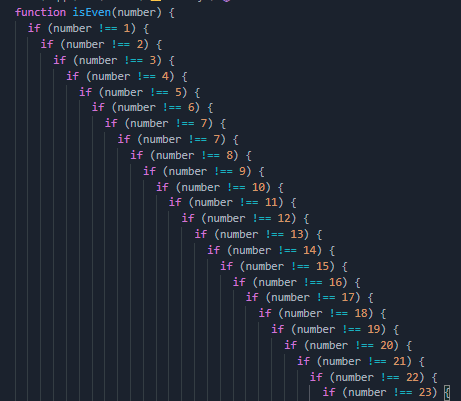 slyduda's tweet image. I think that your biggest issue is that you should be nesting your if statements instead like so