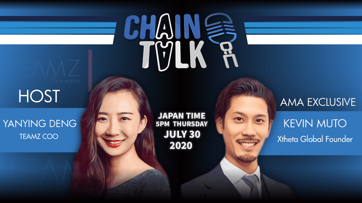 valuexcc's tweet photo. 😍Today at 5pm JP time, we have special AMA on @chaintalktv! Today's topic is how about a Japanese exchange how to branding in the international market. #BTC #Xtheta #Japan #marketing https://t.co/CCzR4Z6Yha