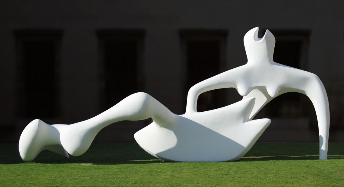 "If I set out to sculpt a standing man and it becomes a lying woman, I know I am making art."   ~ Henry Moore