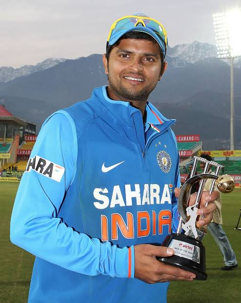 In England tour of India 2012,  @ImRaina was India's highest run scorer with 277 runs @ 92.33. He was also adjudged MOS for the same.He was also India's second highest run scorer in WT20 2012 scoring @ 36.6.(24/n) #15YearsOfRaina
