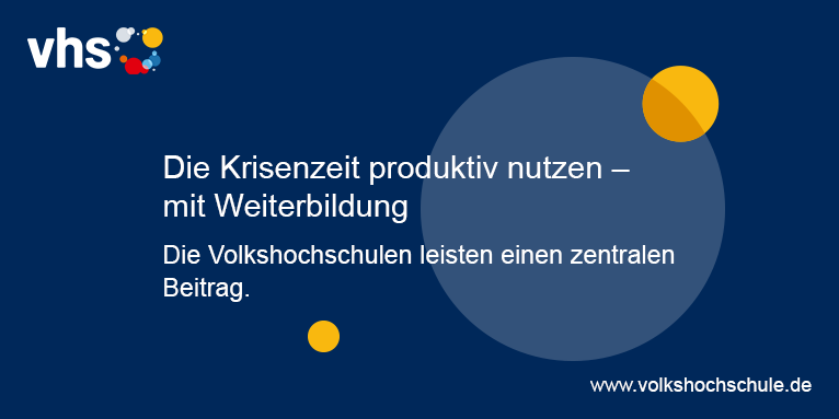 Die #Coronakrise produktiv nutzen. Mit #Weiterbildung. #Volkshochschulen leisten hierbei einen zentralen Beitrag vor Ort🏠und💻online. Mehr dazu in der📻#Radio-Sendung des <a href="/DLFBildung/">DLF Bildung</a>➡️vhs.link/YVjhdH #wissenteilen // via @sascha_rex_dvv und @MarieBatzel
