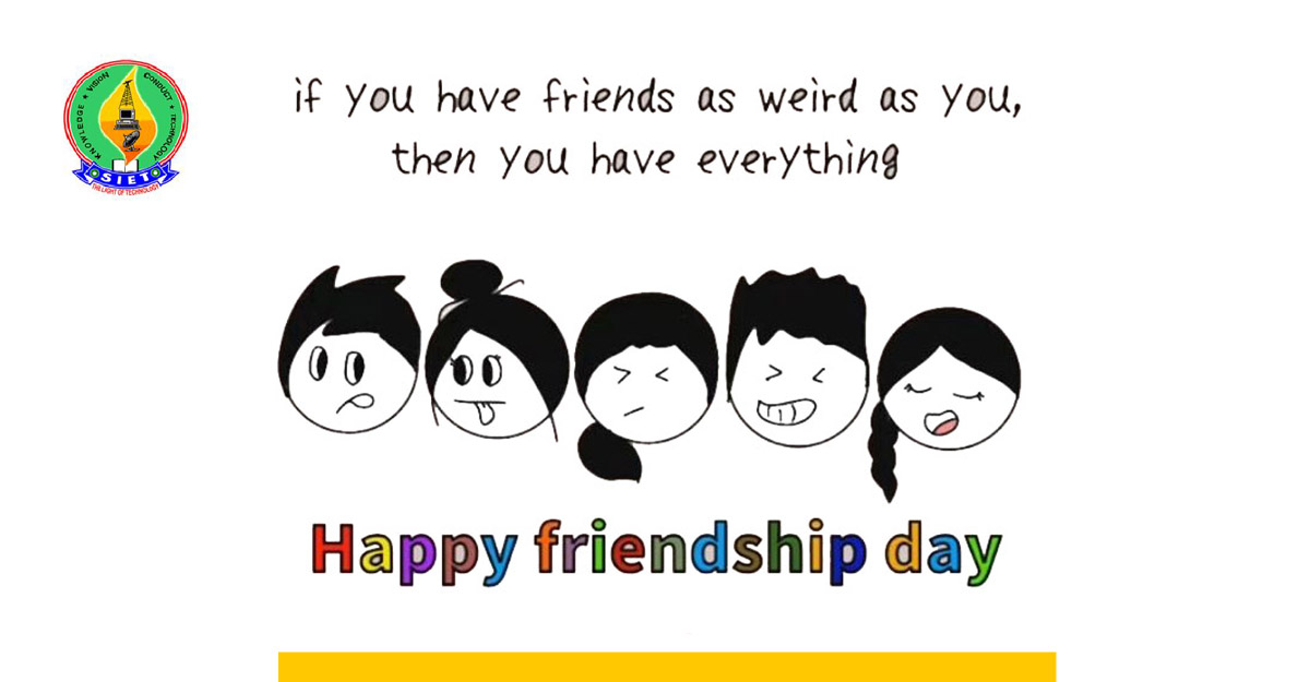 siet_official's tweet photo. True friendship is like sound health; the worthiness of this is seldom known until it is lost.

Happy Friendship Day!

#swarnandhra #SIET #friendshipday #friendship #happyfriendshipday #friendshipday #FriendshipDay2020  #friends #friendshipgoals #friendshipquotes #friendships https://t.co/D0O1xI43gC