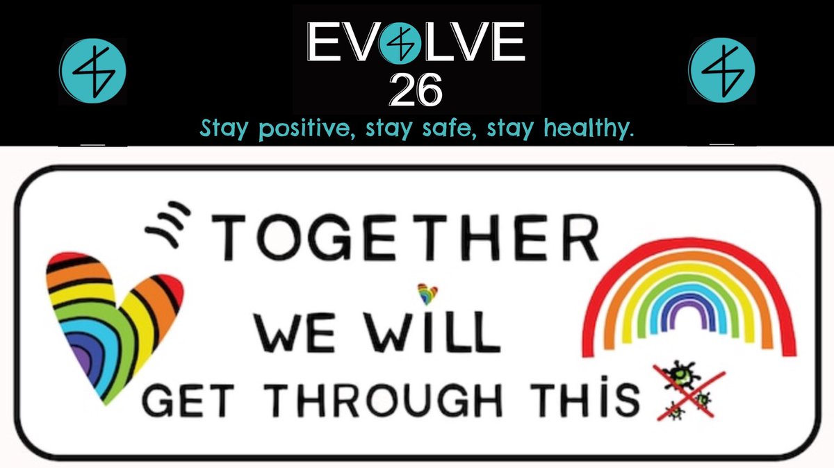evolve_26's tweet image. Together we will get through this Pandemic! 🦠🧼

Stay positive. Stay safe. Stay healthy. 

Sending virtual hugs to all of our dancers who have signed up, we can’t wait to dance and evolve with you! 🦋