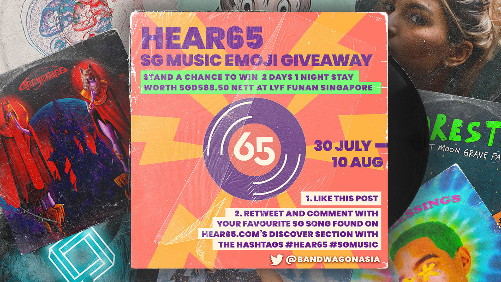 Bandwagon on Twitter "Hear65 SG Music Emoji Giveaway continues! Up for