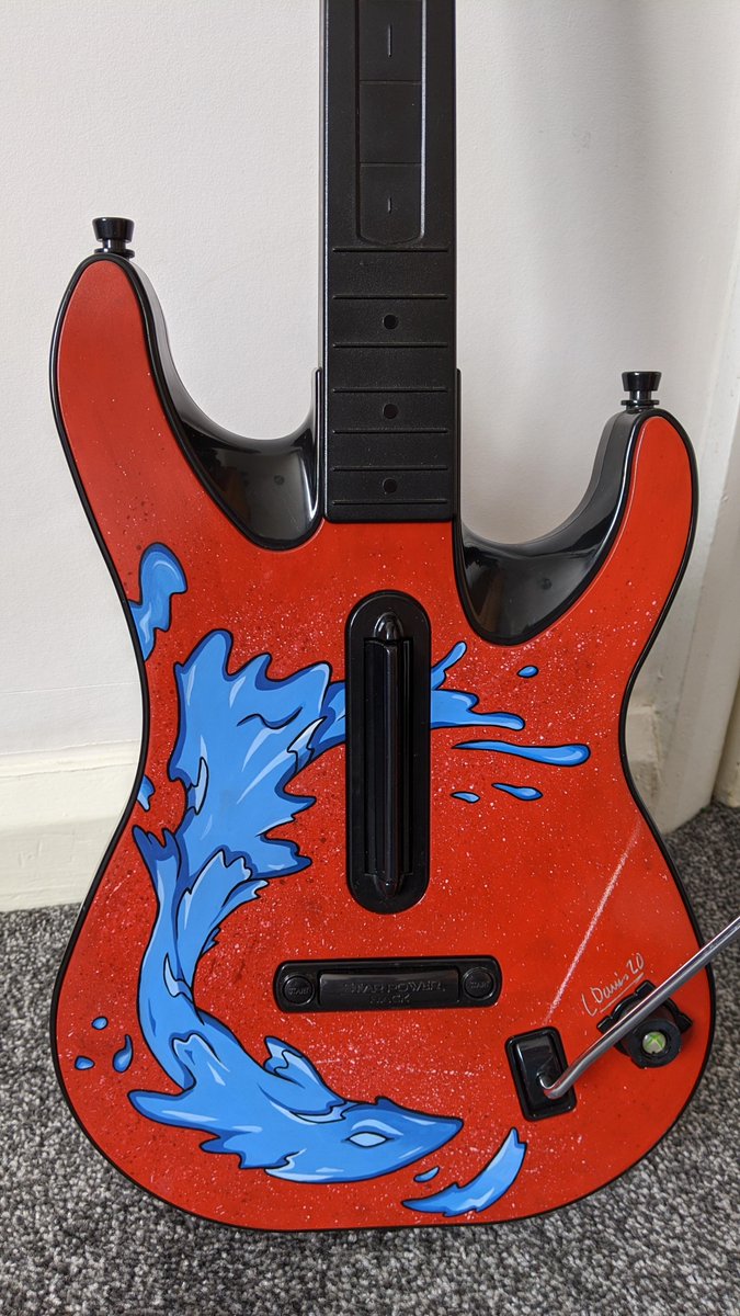 Rivalry CS:GO on Twitter: "This dude custom painted his Guitar Hero guitar  with the water elemental design 🔥 https://t.co/qNZGnuG4y6" / Twitter