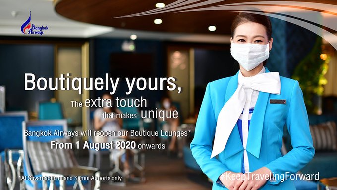 Bangkok Airways reabrirá sus salones boutique en Bangkok - Noticias de aviación, aeropuertos y aerolíneas