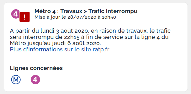JeanLucPrat's tweet photo. Pour rester informé des travaux sur le réseau de transport en commun francilien, un nouveau jeu de données (source #vianavigo) dispo ici👉https://t.co/93PhDNITHz #opendata @IDFmobilites https://t.co/acmomyvIDZ