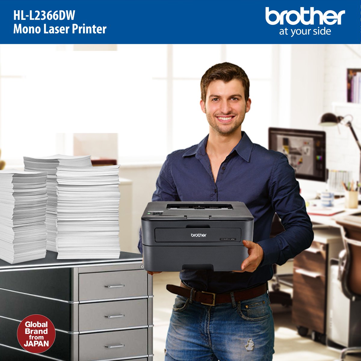 brotherindia's tweet image. HL-L2366DW - High-Speed Mono Laser Printer with Duplex and Wireless Capability!!

Print from compatible mobile devices over your wireless network. Automatic duplex printing helps save paper.

bit.ly/3fdQ0xQ

#LaserPrinter #HighSpeedPrinter #Duplex #Wifi #LAN #Ethernet