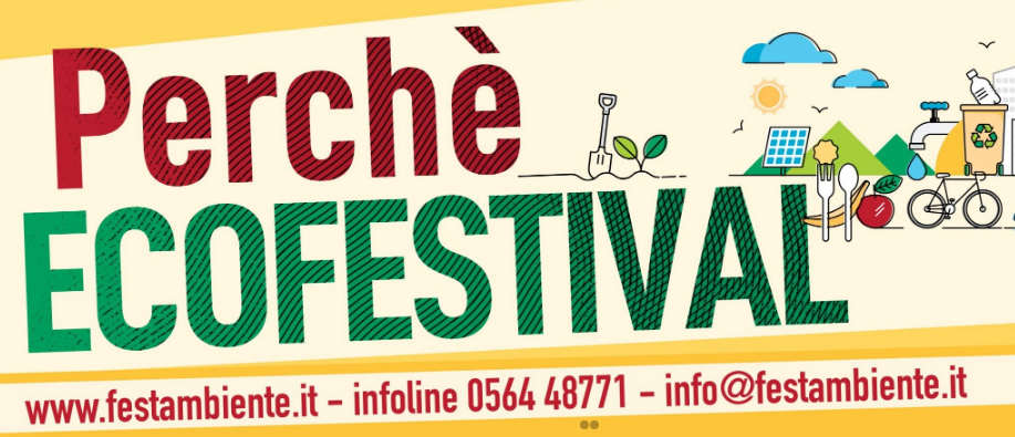 🍃Torna #FESTAMBIENTE 🎶

Cinque giorni di #cultura, cinema, mostre, dibattiti e conferenze, spazi per bambini, sana #alimentazione, #benessere e molto altro ancora. <a href="/Festambiente/">Legambiente FA</a> vi aspetta dal 19 al 23 agosto a Rispescia (GR)

Il #programma è qui 👉 festambiente.it