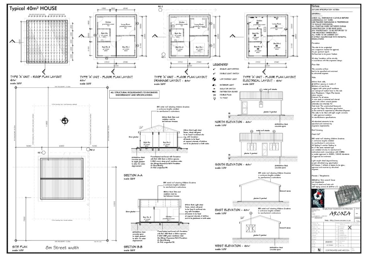 Big5projects's tweet photo. THE 40m2 LSF MODULAR HOUSE/BUILDING.

THE MODULAR KIT CONSISTS OF:

•External building envelope &amp; internal walls.
•Flooring.
•Roof trusses &amp; purlins.
•Roof sheets &amp; flashings.
•Accessories to complete the project
•Step-by-step manual.

OPTIONAL EXTRAS: https://t.co/9o11DCwFWM