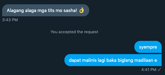 Sasha tweet media
