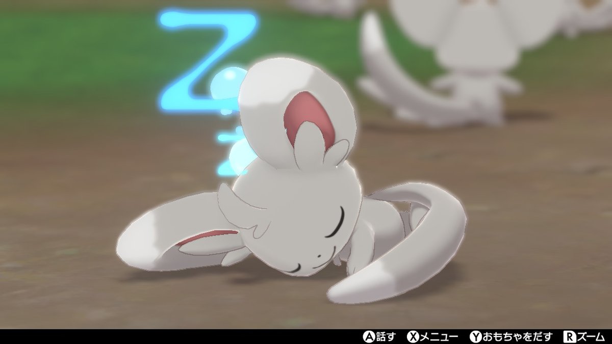 いちご大福 No Twitter 熟睡チラーミィ可愛い キャンプでカレーの証持ち色違い粘り中 ポケモン剣盾 Nintendoswitch
