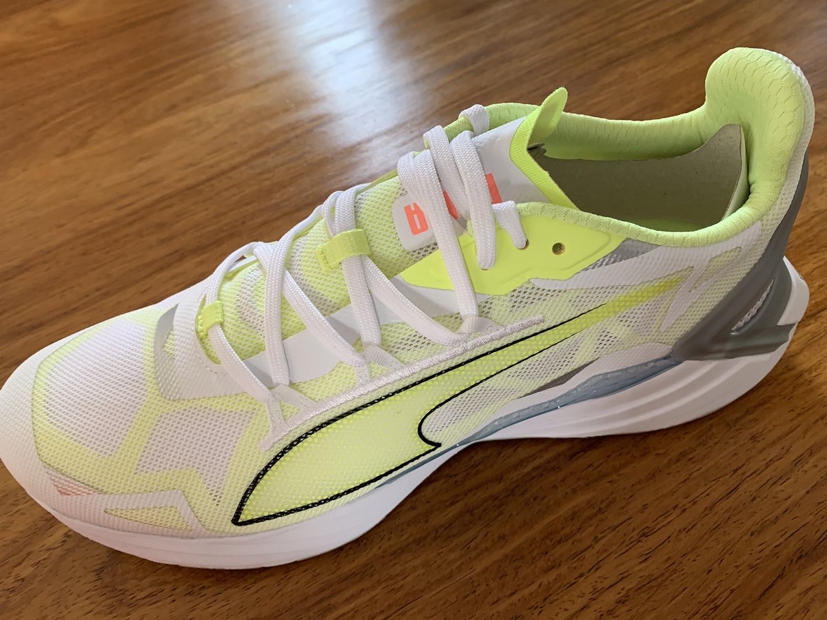 TriathlonPlusSA's tweet photo. Another huge shout out to @PUMASouthAfrica for the new set of kicks #ultraride and the awesome set of apparel made entirely from recycled polyester.. I love bright - I am so amped for this arvoo’s run - might go now ⚡️⚡️⚡️@SplashPRnews https://t.co/LRrq7aiXpE