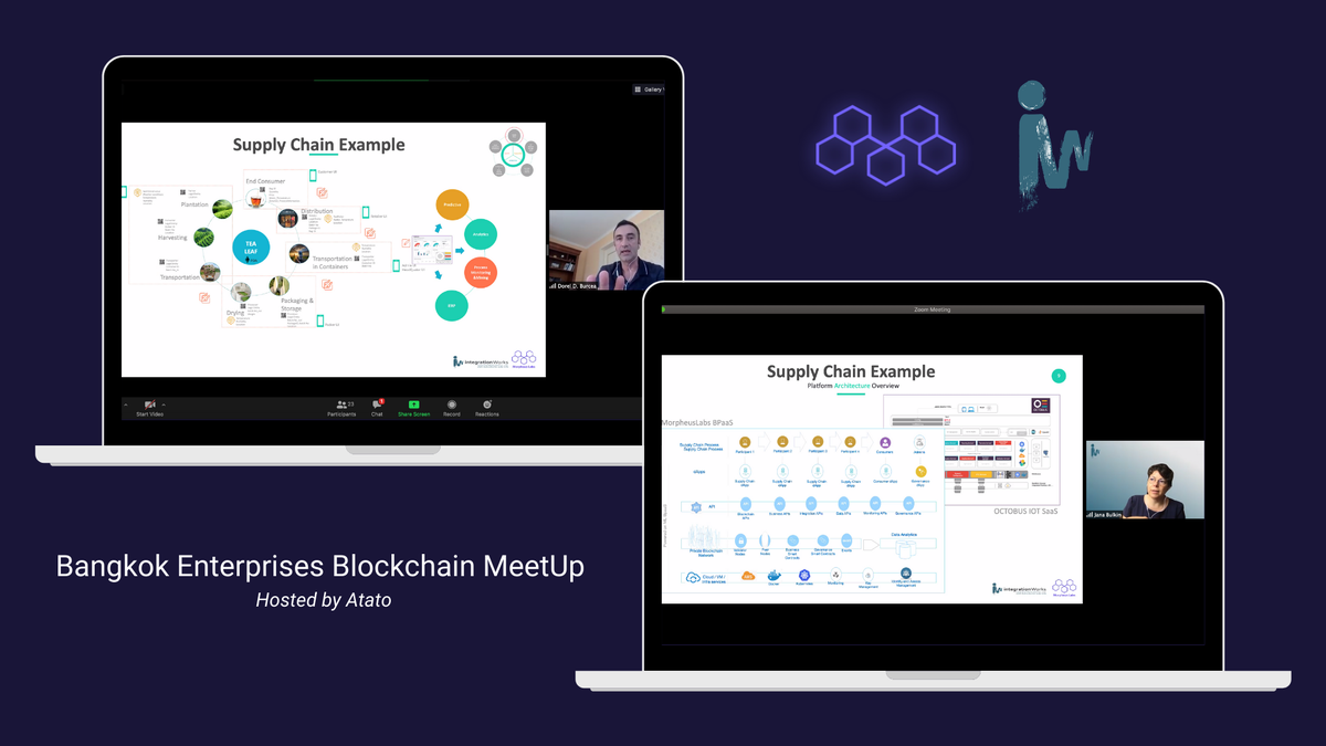 morpheuslabs_io's tweet photo. Learn about the potential of an application built on Blockchain and IoT technologies presented by our valued partner, Jana Bulkin, CIO of @iworksasia, together with Dorel D.Burcea, CIO of Morpheus Labs at the Bangkok Enterprises Blockchain MeetUp:
https://t.co/R1U6VanS3D https://t.co/jO8GwzIazL