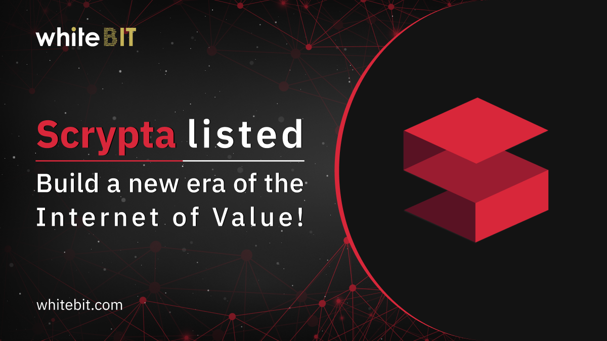 scryptachain's tweet photo. We are proud to announce that Scrypta is now listed on @WhiteBit6 , one of biggest exchange in $crypto scenario!
You can trade $LYRA with $EUR and you can also buy with credit card!

We strongly invite you to trade on https://t.co/ND5FfKRW5K

Pair with $BTC coming soon! https://t.co/ClVhT5PQhR